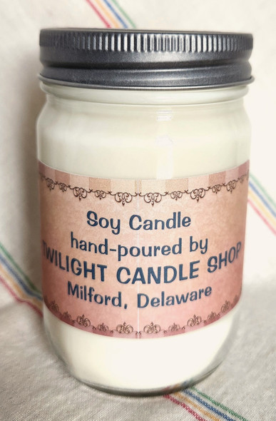 Mason Jar Soy Candle, custom scent