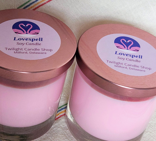 Valentine Lovespell soy candle