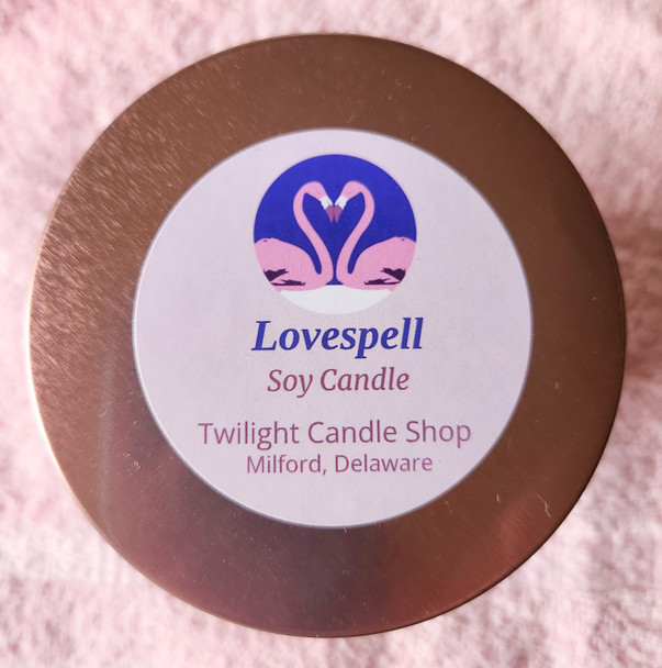 Valentine Lovespell soy candle