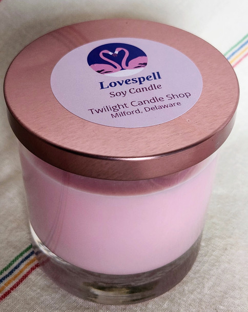 Valentine Lovespell soy candle