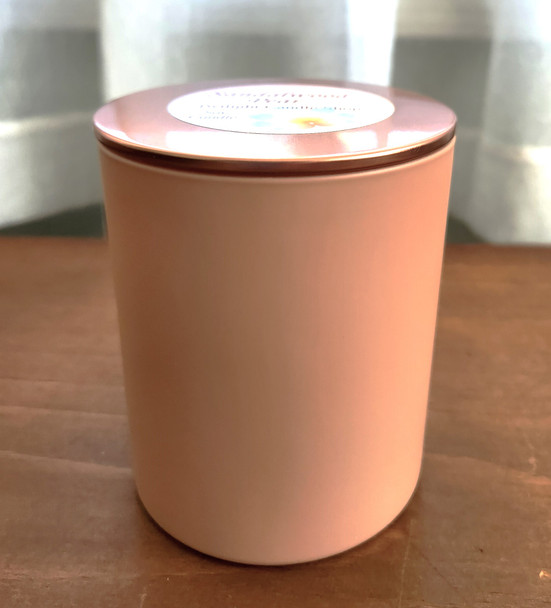 Pumpkin Spice Soy Candle, 11 oz Tan Glass Jar