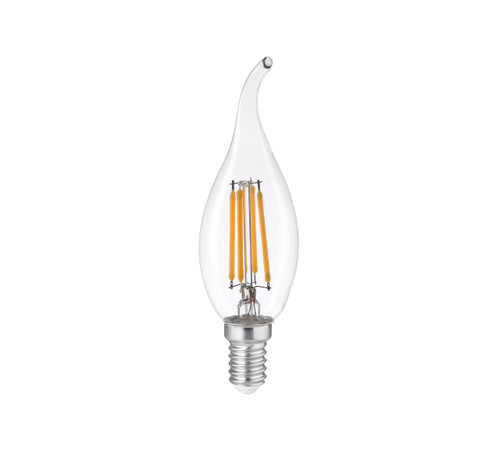 Lampadina LED filamento soffio E14 3W 485LM 3000K 300° 3,5x12 cm. 30000h cri80