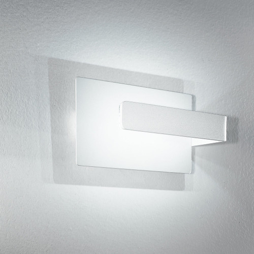 Applique LED LAMBDA in alluminio bianco 6W 3500K (Luce calda) Applique LED LAMBDA in alluminio bianco 6W 3500K (Luce calda)