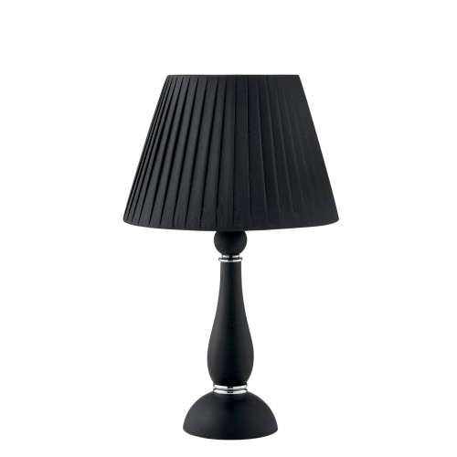 Lampada da tavolo ALFIERE in vetro soffiato nero stile candelabro Lampada da tavolo ALFIERE in vetro soffiato nero stile candelabro