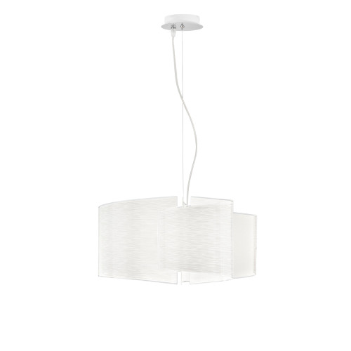 Lampadario a sospensione JOYCE in vetro decorato Lampadario a sospensione JOYCE in vetro decorato