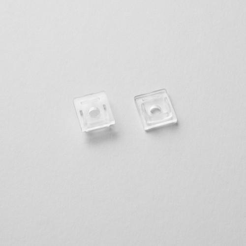 Kit 2 pz tappi di chiusura per profilo nero GORIZIA