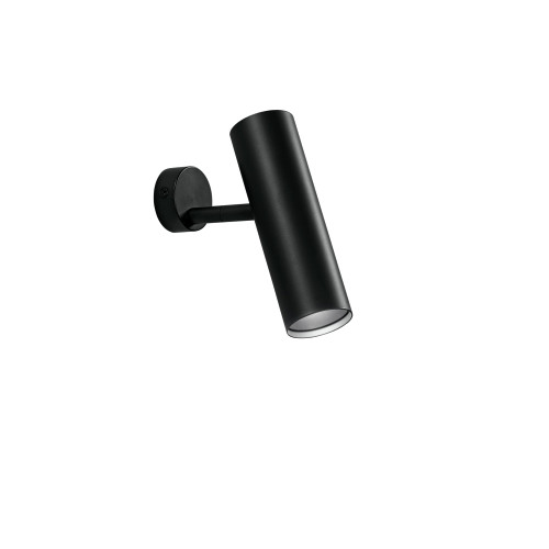 Applique ROCKET nera in alluminio 7 W 700 Lumen 4000K (luce naturale)