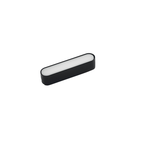 Lampada LED lineare nera per binario BERNINI 48V 6W 3000K 11,5 cm. 