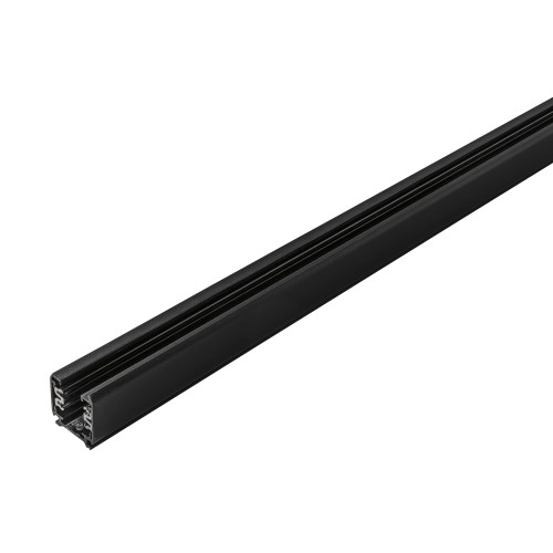 Binario trifase RAIL in alluminio nero opaco 3 metri