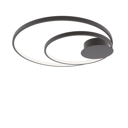 Plafoniera LED DIEM in alluminio nero 40W con CCT Plafoniera LED DIEM in alluminio nero 40W con CCT