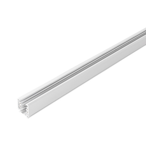 Binario trifase RAIL in alluminio bianco opaco 1 metro