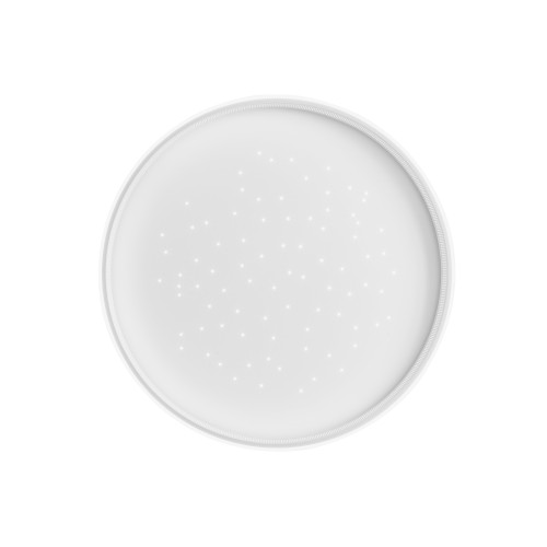 Plafoniera LED WISH bianca per effetto cielo stellato 75W CCT e dimmerabile con Telecomando 60 cm.