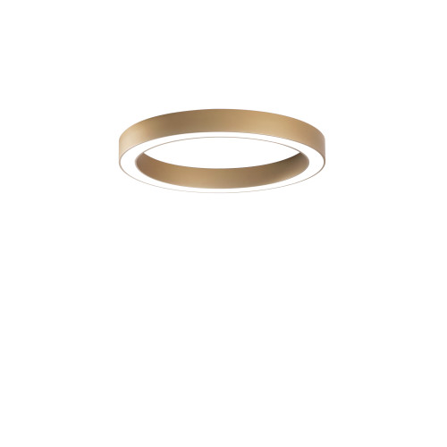 Plafoniera LED DEMOS oro 80W con funzione CCT 80 cm.