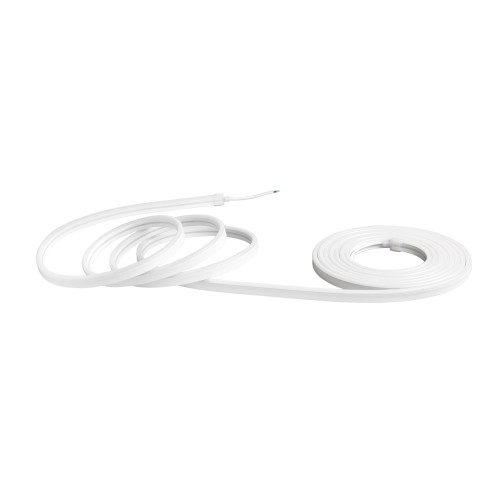 Striscia LED ultra flessibile 24V 12W/m luce rosa IP65 500x0,6x1,3 cm.