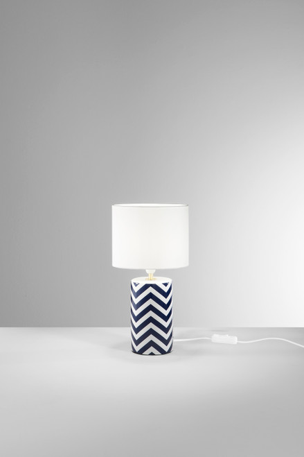 Lampada da tavolo Zeno in ceramica