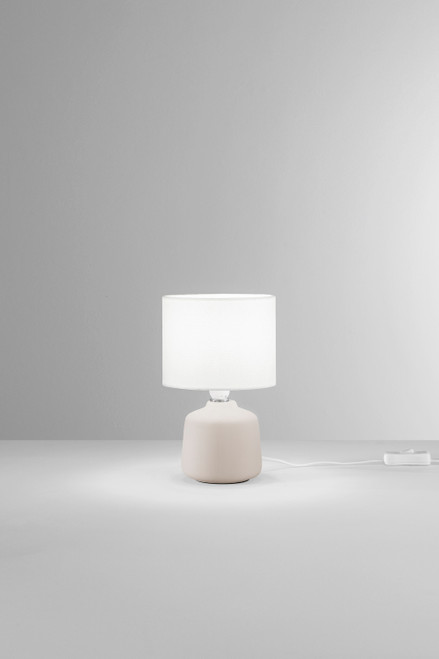 Lampada Burano con base in ceramica 