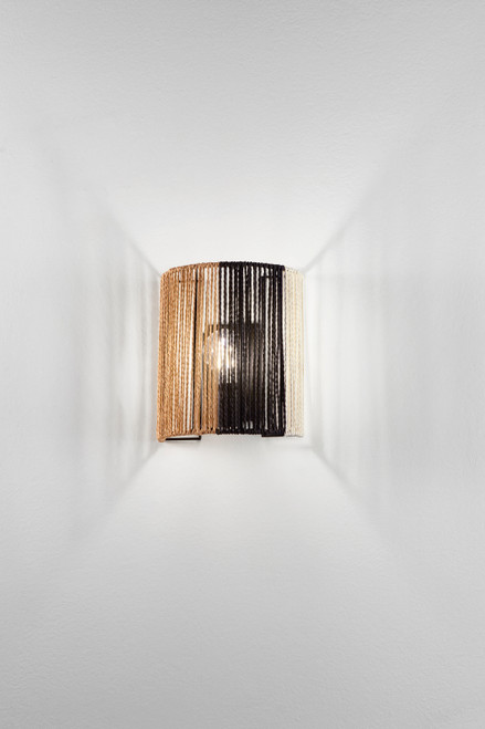 Applique COCONUT marrone in carta naturale