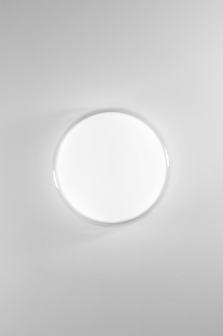 PLAFONIERA VENERE BIANCA IN PMMA 40W 4400LM CCT 3000/4000/6500K 50X10CM