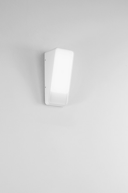 APPLIQUE LED COUPE BIANCO IN ALLUMINIO 14W 1950LM 3000K IP65 380X230X305MM
