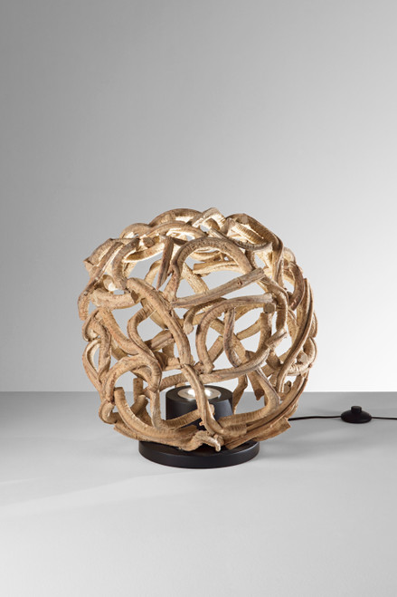 Lume EPIGEA in legno artigianale