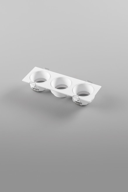 INCASSO ELEVEN BIANCO IN ALLUMINIO 3 PUNTI LUCE IP20 162X55X25MM