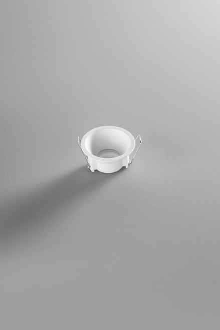 INCASSO REIKON TONDO BIANCO IN ALLUMINIO IP65 D85MM