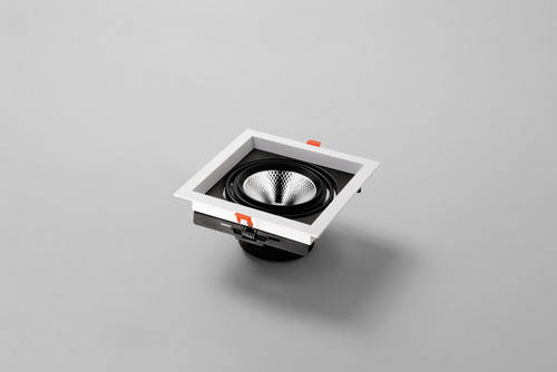 Faretti ad incasso antiriflesso Destiny con struttura in alluminio