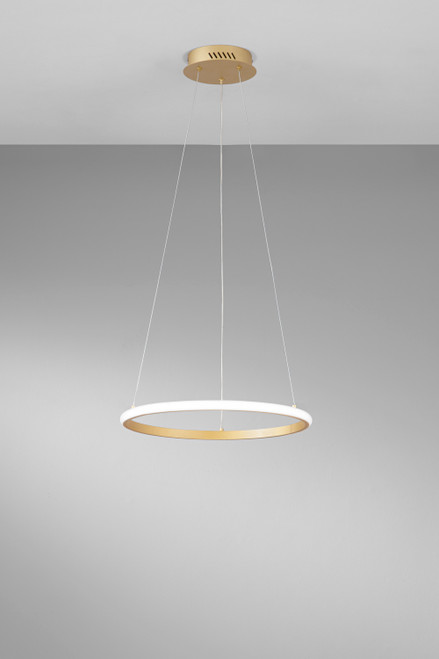 SOSPENSIONE LED AXIS ORO 20W 2200LM CCT 40X150CM