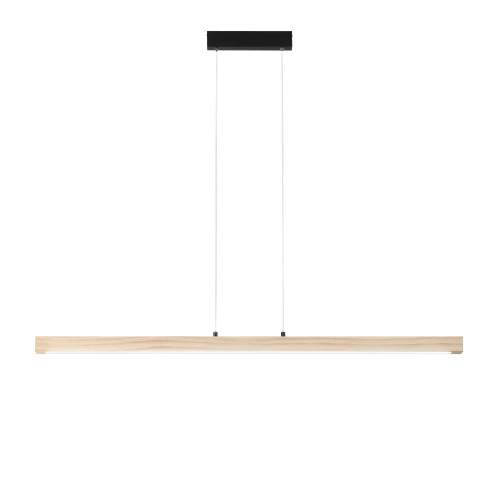 Sospensione LED JOSEPH con struttura in legno naturale con funzione CCT Sospensione LED JOSEPH con struttura in legno naturale con funzione CCT