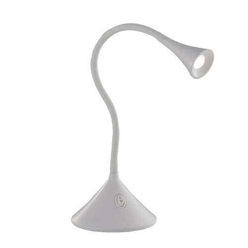 Lampada da lettura NEWTON in metallo bianco 3.2W 300LM 4000K(Luce naturale) Lampada da lettura NEWTON in metallo bianco 3.2W 300LM 4000K(Luce naturale)