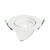 Faretto ad incasso LED DELTA estraibile in alluminio bianco con CCT 38W