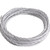 Cavo elettrico CLAY trecciato con rivestimento tessile bianco