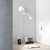 Lampada da lettura NEWTON in metallo bianco 3.2W 300LM 4000K(Luce naturale) Lampada da lettura NEWTON in metallo bianco 3.2W 300LM 4000K(Luce naturale)