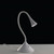 Lampada da lettura NEWTON in metallo bianco 3.2W 300LM 4000K(Luce naturale) Lampada da lettura NEWTON in metallo bianco 3.2W 300LM 4000K(Luce naturale)
