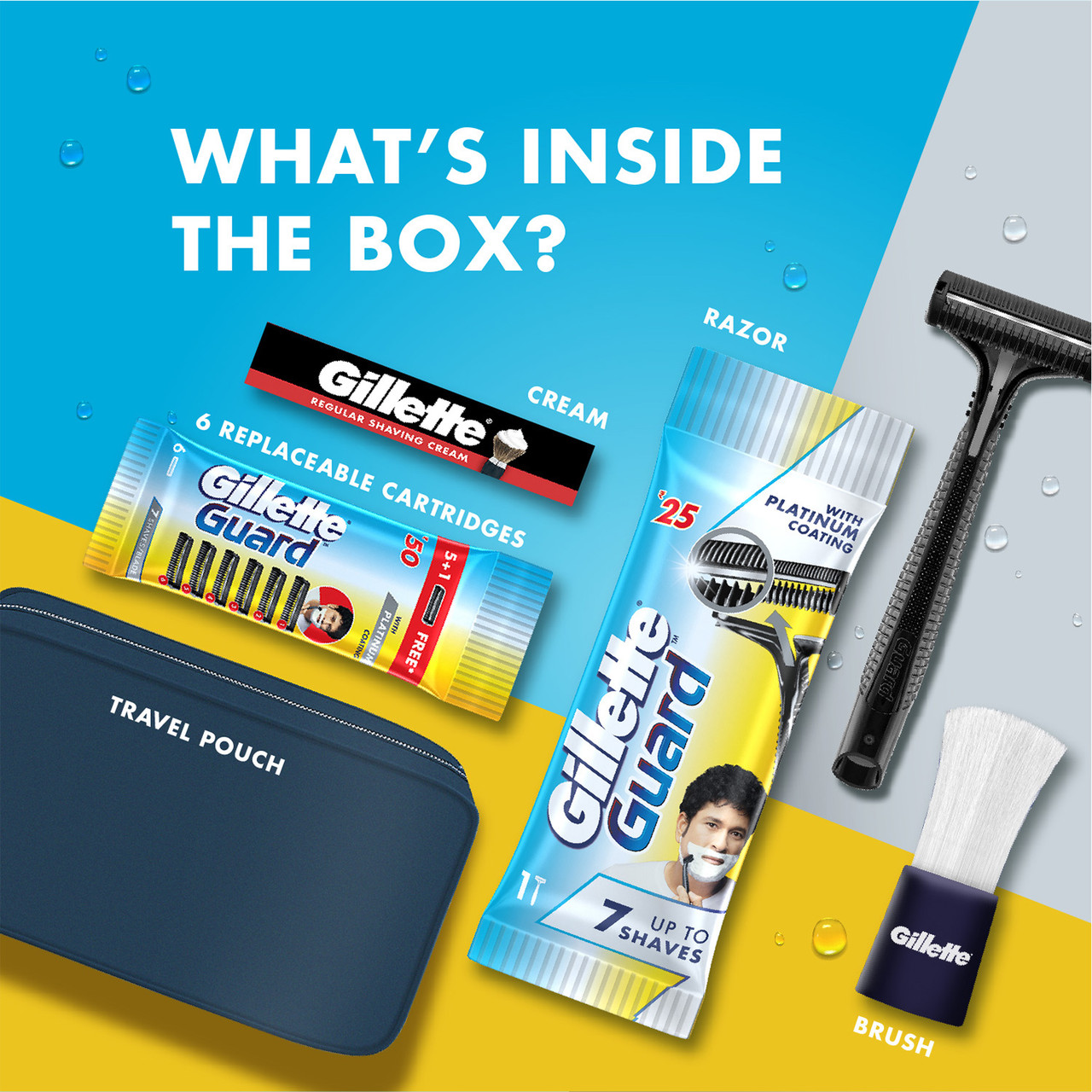 Exclusive Gillette Hamper | Gifts For Men Online | GiftMyEmotions