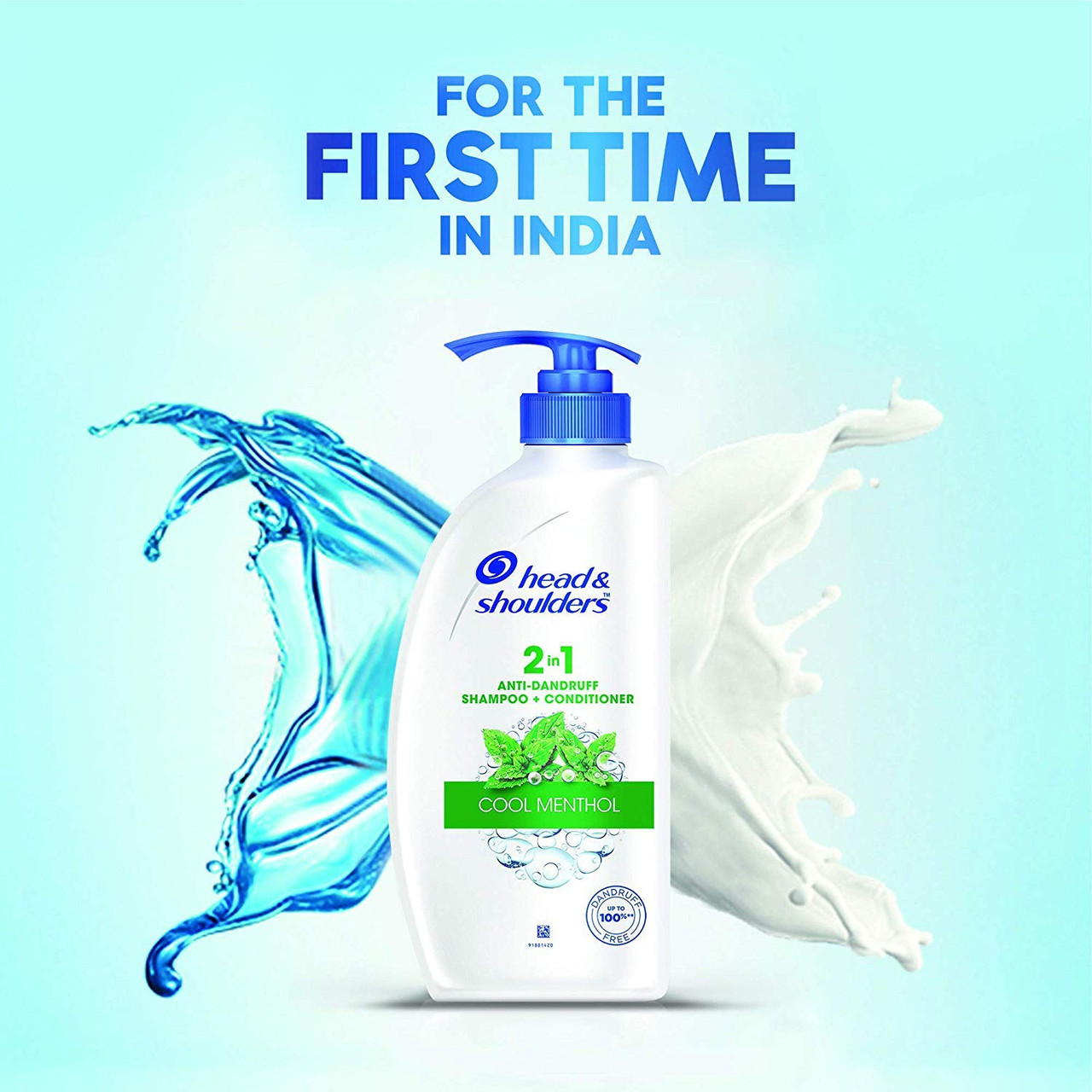 Head & Shoulders 2in1 Cool Menthol Shampoo+ Conditioner