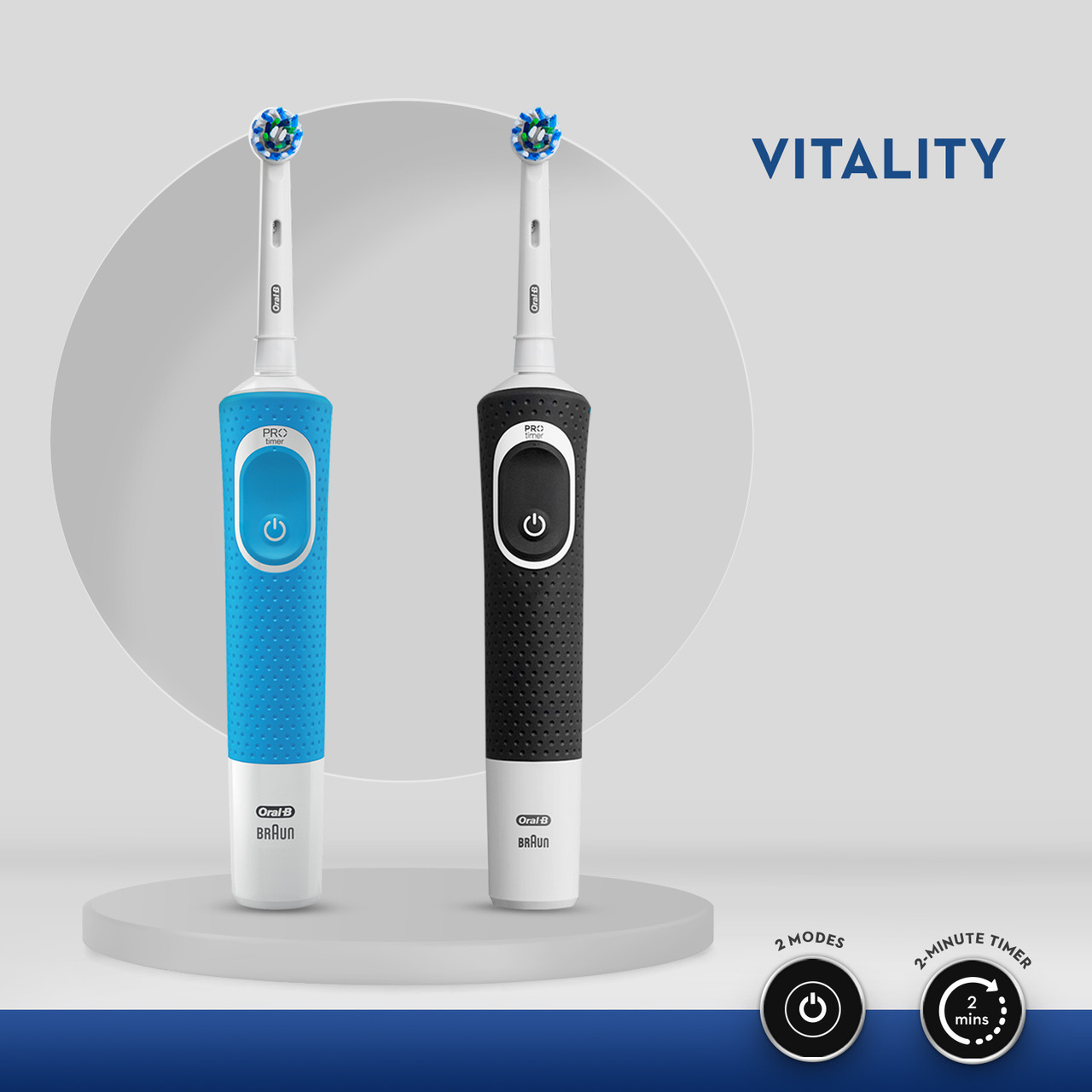 Buy Oral-B Vitality Prowhite Rechargeable Electric Toothbrush 1 Count Online  at desertcartINDIA