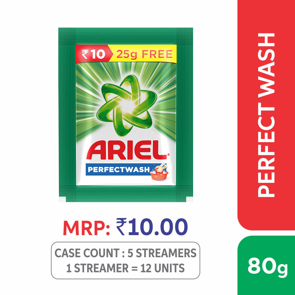 Ariel PerfectWash Detergent Powder Rs 10