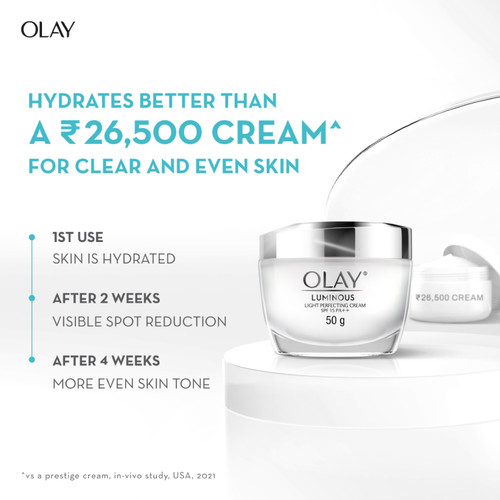 Olay 99 Pure Niacinamide Face Cream l Fights Dark Spots, Dullness and