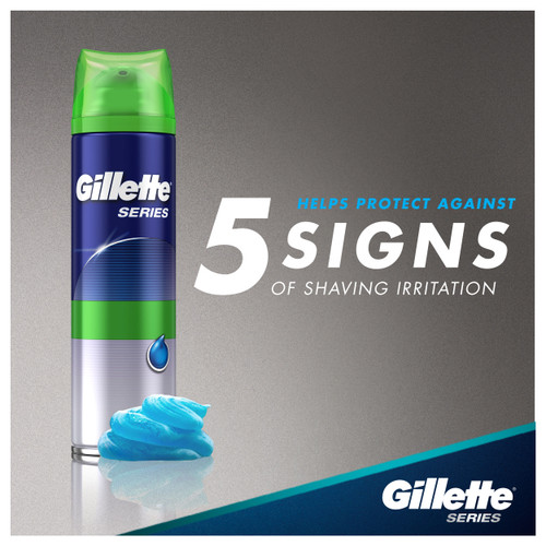 Gillette Sensitive Series Gel- 195gm