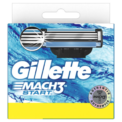 Gillette Mach3 - Start Mens Razor Blades, Cartridge 8 pcs