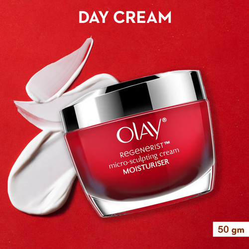 Olay Day Cream Regenerist Microsculpting Moisturiser (NON SPF) -  50g
