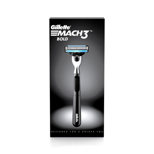 Gillette Mach3 Bold Gift Pack Bold razor +1 Cartridge+ Mach3 Gel+Magnetic  R.Dock | eBay