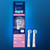 Oral B Sensitive Clean Refills, Original Replaceable brush head for Oral B Electric Toothbrushes, Pack of 2