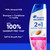 Head & Shoulders 2-in-1 Smooth and Silky Anti Dandruff Shampoo + Conditioner for Women & Men, 72 ml