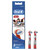 Oral-B Kids Electric Rechargeable Toothbrush Heads Replacement Refills Featuring Star Wars Characters - Pack of 2