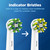 Oral-B Cross Action Toothbrush Heads Pack Of 2 Replacement Refills For Electric Rechargeable