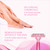 Gillette Venus Simply Venus Pink Hair Removal for Women - 5 razors (B4G1)