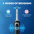 Oral-B Vitality 100 Black Criss Cross Electric Rechargeable  Toothbrush_Powered By Braun