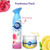 Ambi Pur Air Effect Rose and Blossom Air Freshener, 275 g and Ambi Pur Car Freshener Gel Refreshing Lemon 75 g